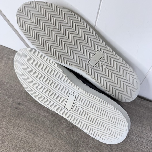 Opie Way Indigo Blue Suede Lo Top Slip On Sneakers Mens Size 10 Handmade In USA - Picture 8 of 9